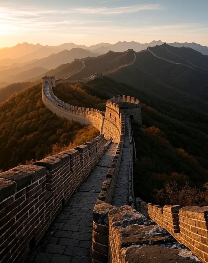 The great wall of China