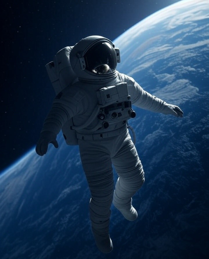 An astronaut